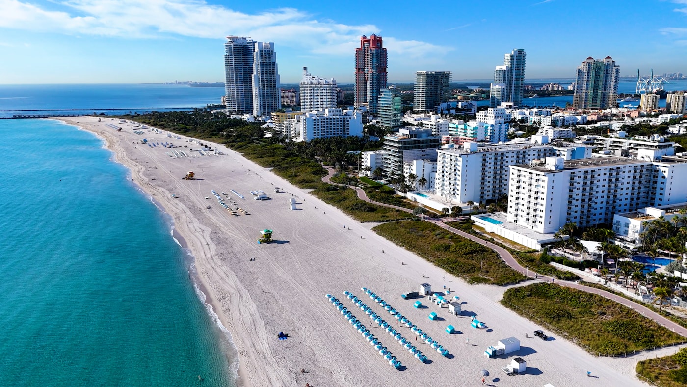 South Beach с высоты